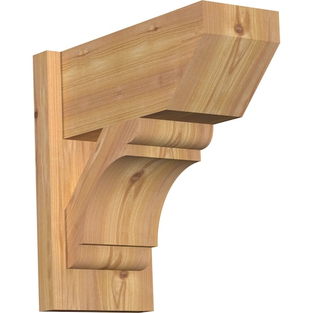 Ekena Millwork Olympic Slat Smooth Outlooker, Western Red Cedar, 7 1/2"W x 16"D x 16"H OUT08X16X16OLY06SWR